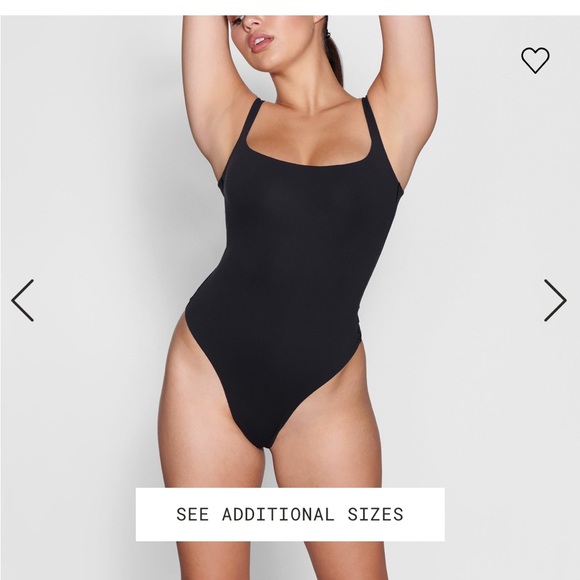 SKIMS Tops - SKIMS square neck bodysuit